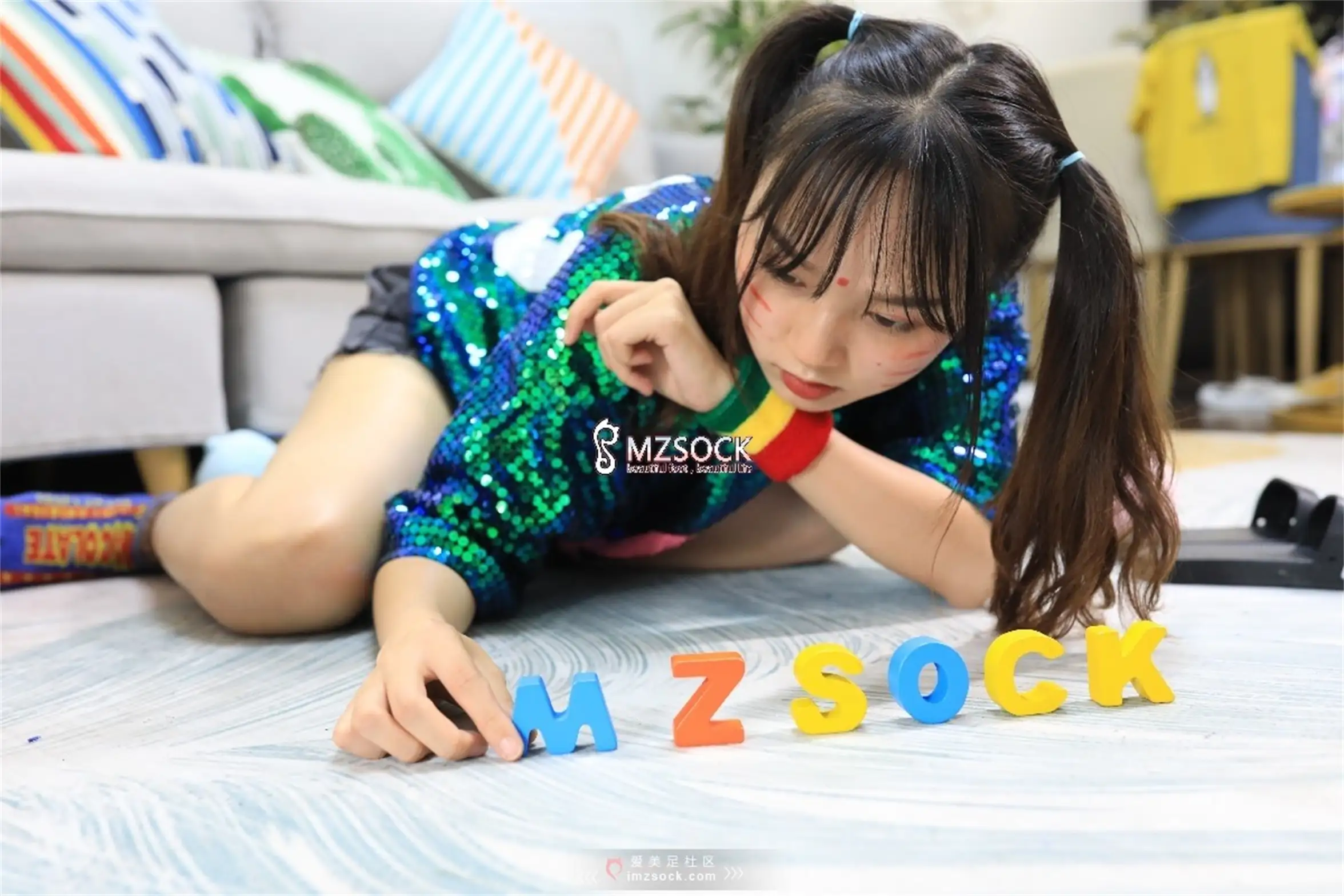 [Mzsock] Love beautiful feet NO.044 Yueyue#[74P]-61