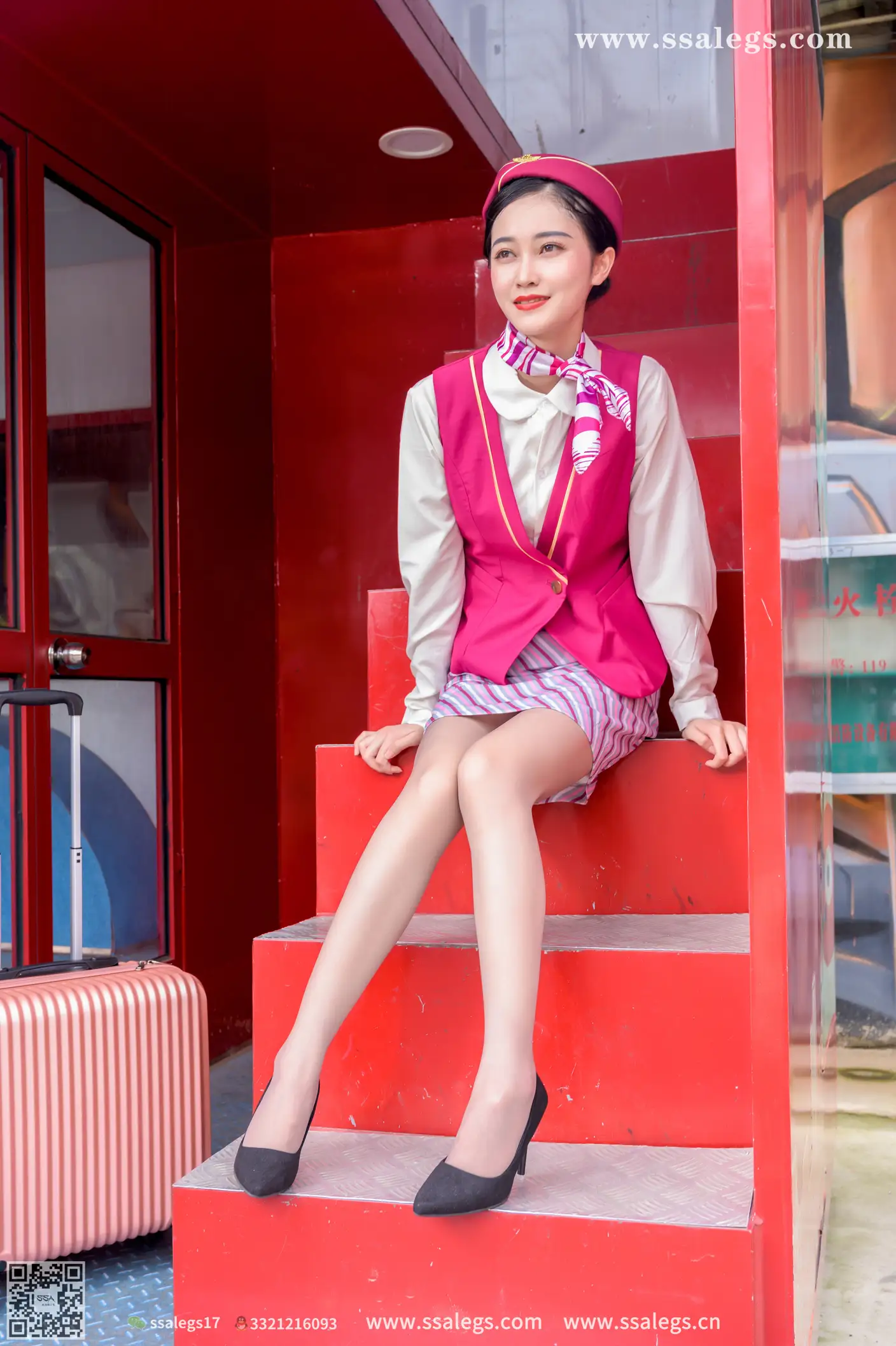 [Mzsock] NO.435 Manman, her stewardess dream (Part 1) silk club#[127P]-37