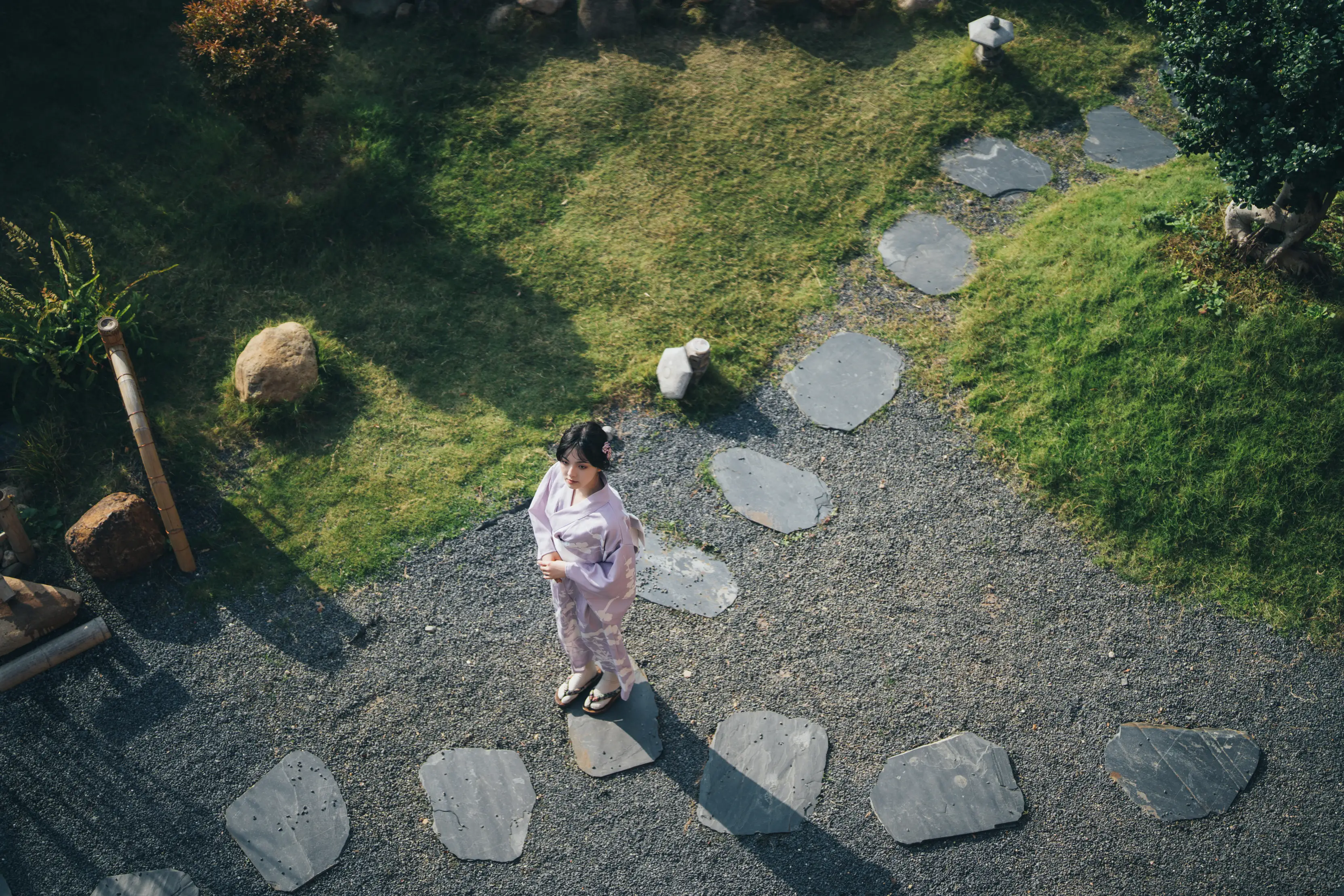 [YITUYU] 2022.02.09 Vol.772 – Japanese style story, photo of a girl in a Japanese garden dudu#[56P]-6